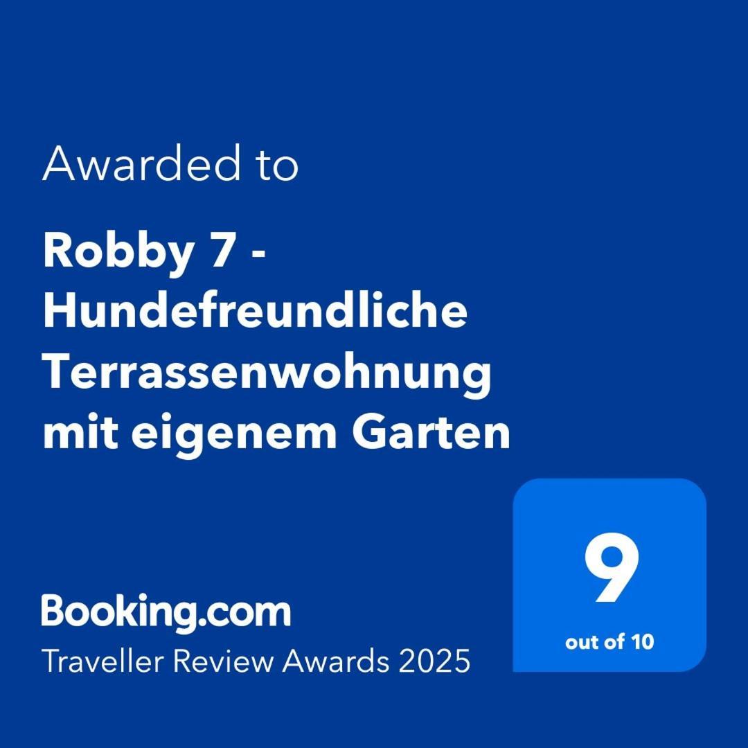 Robby 7 - Hundefreundliche Terrassenwohnung Mit Eigenem Garten فانجر أوخه المظهر الخارجي الصورة
